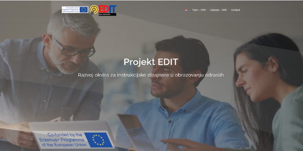 Otvorena službena web stranica projekta EDIT