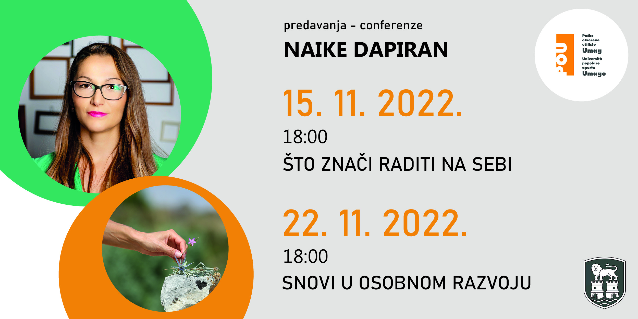 Javna predavanja s Naike Dapiran - Uskoro!!!