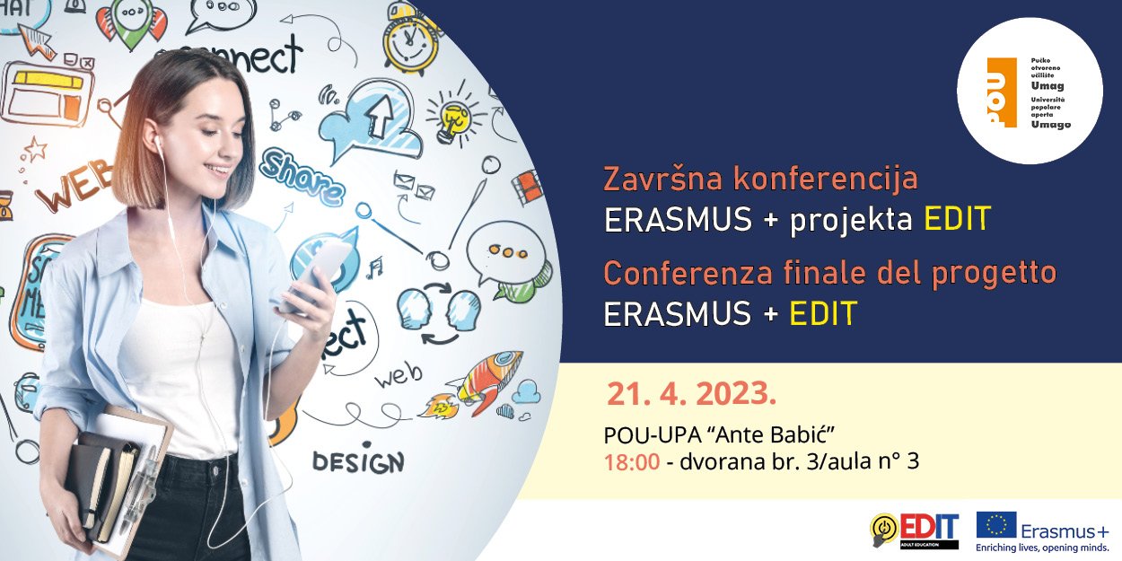TJEDAN CJELOŽIVOTNOG UČENJA:                Završna konferencija Erasmus+ projekta EDIT